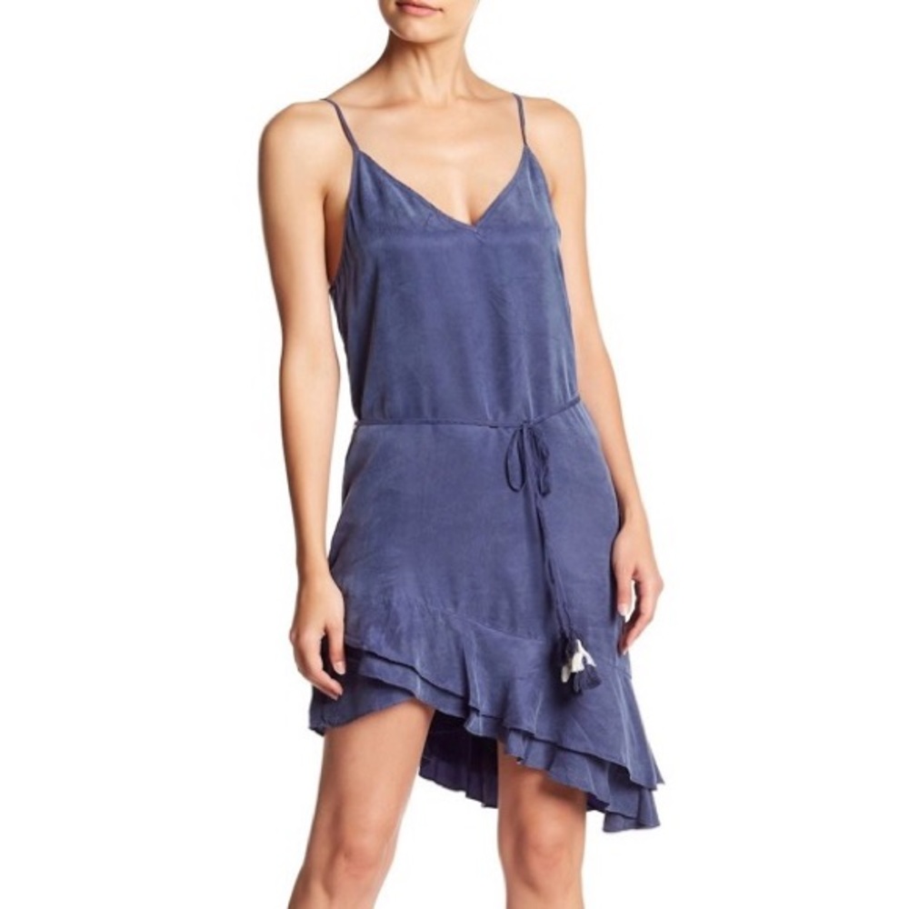 YFB ﻬஐ Orchard Mini Dress with Tassels ﻬஐ Royal - Picture 3 of 8